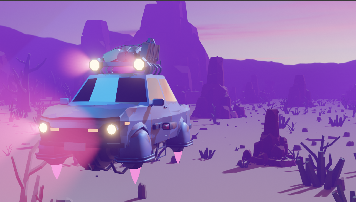 Stylized Vehicle Car