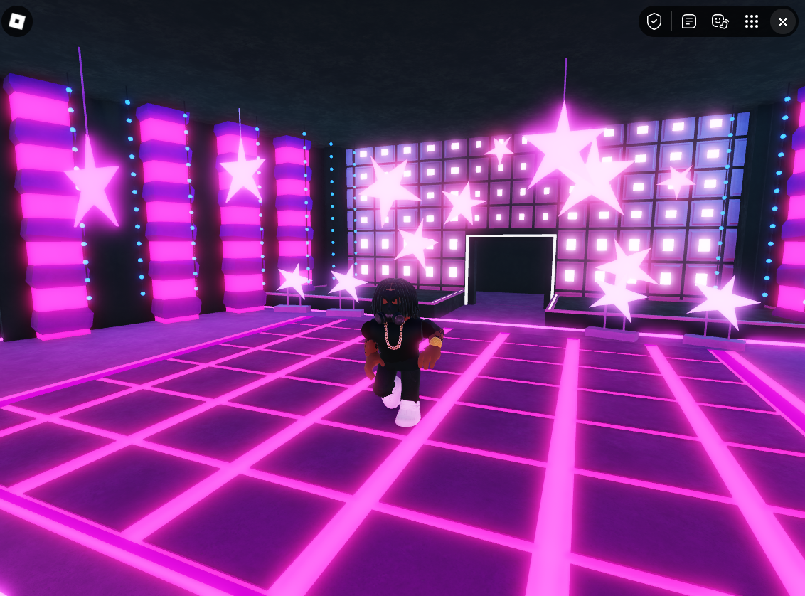 Lowpoly Disco Stage