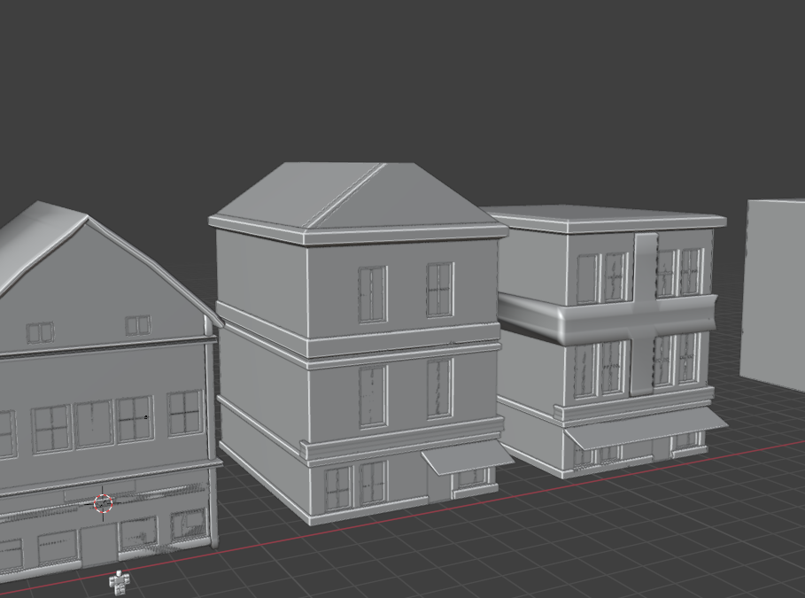 Simple Low Poly Buildings